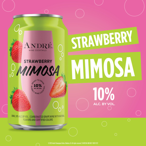 Andre Strawberry Mimosa Sparkling Wine | Hy-Vee Aisles Online