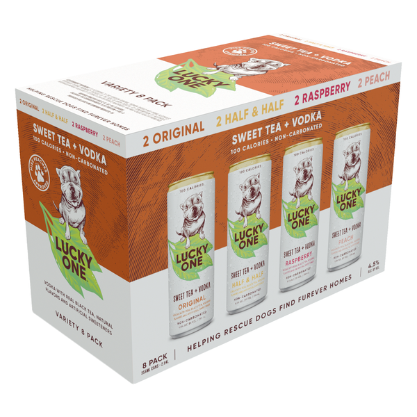  27点バライティーBox Lucky One Sweet Tea and Vodka Variety 8Pk | Hy-Vee Aisles Online