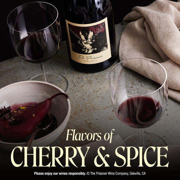 The Prisoner Pinot Noir, Sonoma Coast, California, Red Wine, 750ml