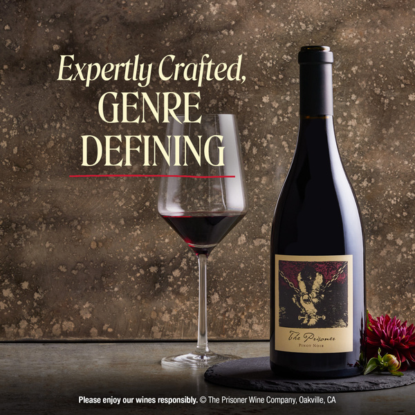 The Prisoner Pinot Noir, Sonoma Coast, California, Red Wine, 750ml