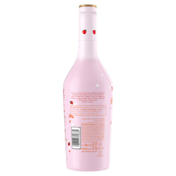 Baileys Strawberries & Cream Liqueur, 750 mL | Hy-Vee Aisles
