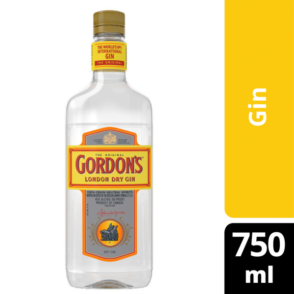 Gordon's London Dry Gin, 750 mL PET Bottle | Hy-Vee Aisles Online