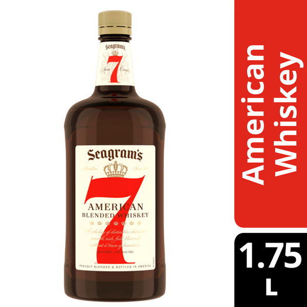 Seagram's 7 Crown American Blended Whiskey, 1.75 L | Hy-Vee Aisles