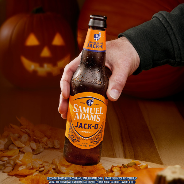 Samuel Adams Jack-O Pumpkin Ale Seasonal Beer (12 fl. oz. Bottle