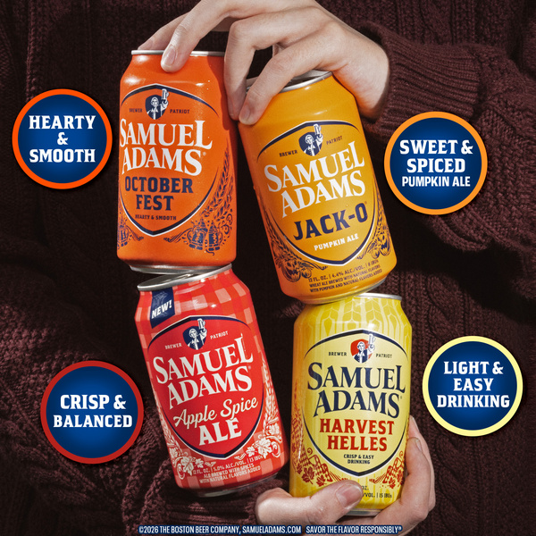 Samuel Adams Fall Legends Seasonal Variety Beer (12 fl. oz. Can