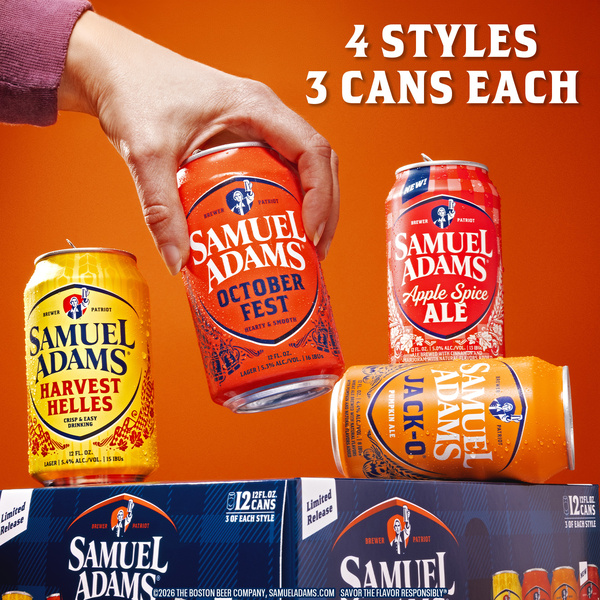 Samuel Adams Fall Legends Seasonal Variety Beer (12 fl. oz. Can