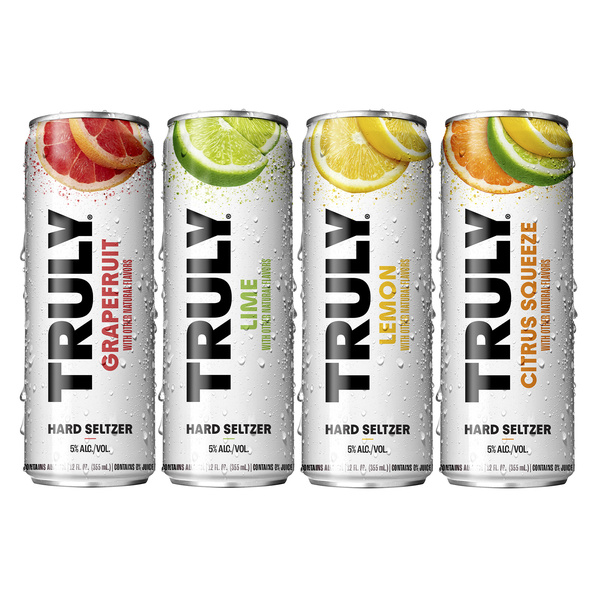 TRULY ハードセルツァー アルコール8% 12缶入り TRULY Hard Seltzer Citrus Variety Pack (12 fl. oz. Can, 12pk