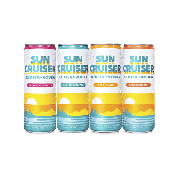 Sun Cruiser Iced Tea Vodka, Variety 8Pk | Hy-Vee Aisles Online