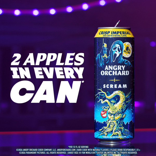 Angry Orchard Crisp Imperial Hard Cider, 8% ABV (568ml Can