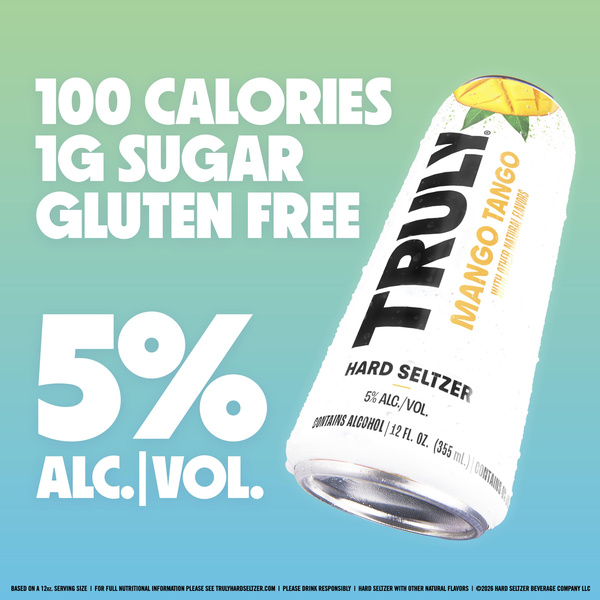 TRULY Hard Seltzer Paradise Pack Variety (12 fl. oz. Can, 12pk