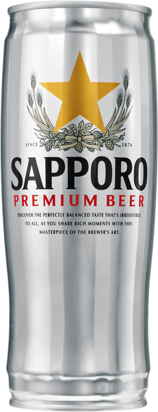 Sapporo Premium Beer 22oz Single Can | Hy-Vee Aisles Online