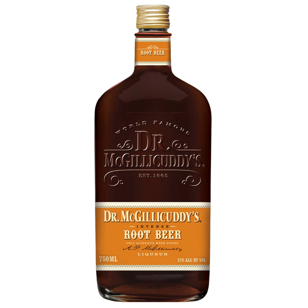 Dr. McGillicuddy's Root Beer Liqueur, 750 mL Bottle, 42 Proof | Hy