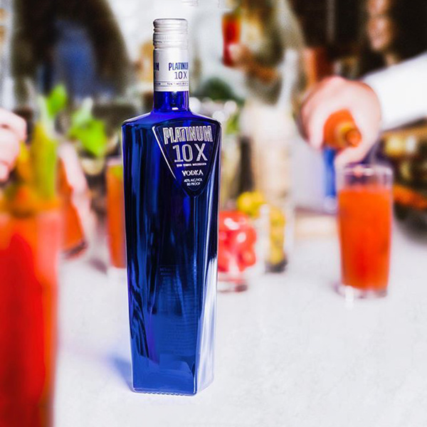 Platinum 10X Vodka, 750ml, 80 Proof (40% ABV) | Hy-Vee Aisles