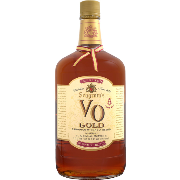 Seagram's V.O　 Gold Tassel　特級ボトル　古酒ウイスキー Seagram's V.O. Gold Canadian Whisky, 1.75L, 80 Proof (40% ABV
