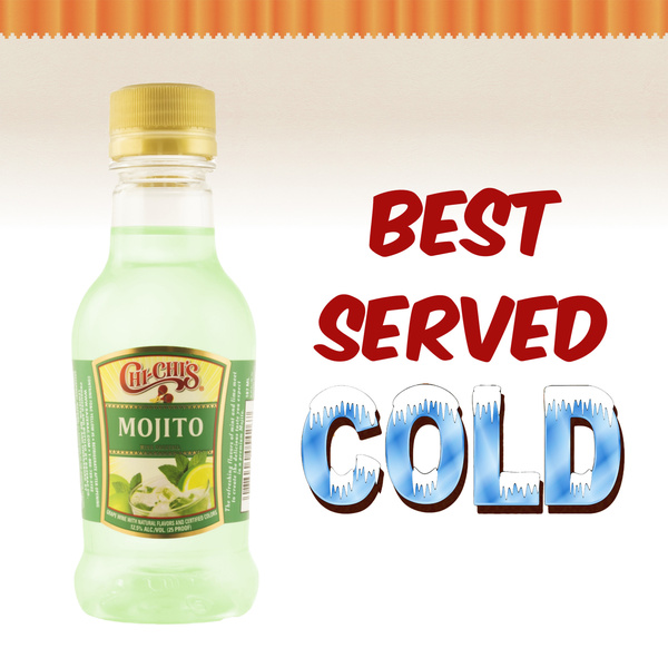 Chi-Chi's Mojito Wine Cocktail, 187ml, 25 Proof (12.5% ABV) | Hy
