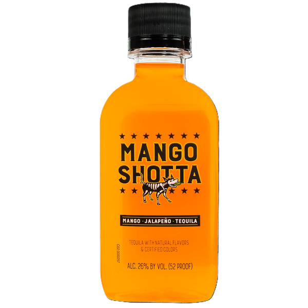 Mango Shotta Tequila, 100ml, 52 Proof (26% ABV) | Hy-Vee Aisles