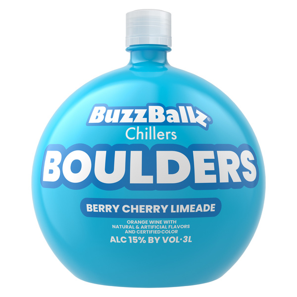 BuzzBallz Boulders Berry Cherry Limeade Cocktail, 3l, 30 Proof (15