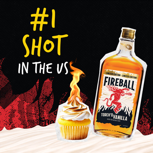Fireball Vanilla Whisky, 1l, 66 Proof (33% ABV) | Hy-Vee Aisles