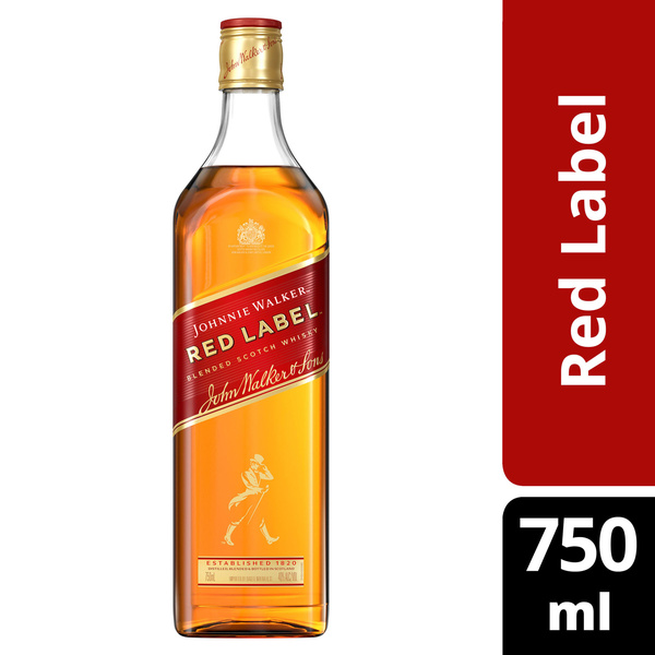 Johnnie Walker Red Label Blended Scotch Whisky, 750 mL | Hy-Vee