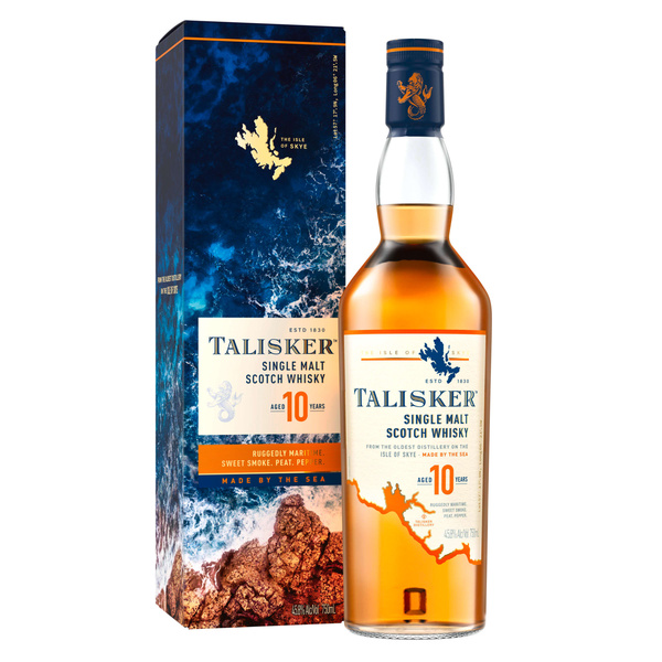 Talisker 10 Year Old Single Malt Scotch Whisky, 750 mL | Hy-Vee