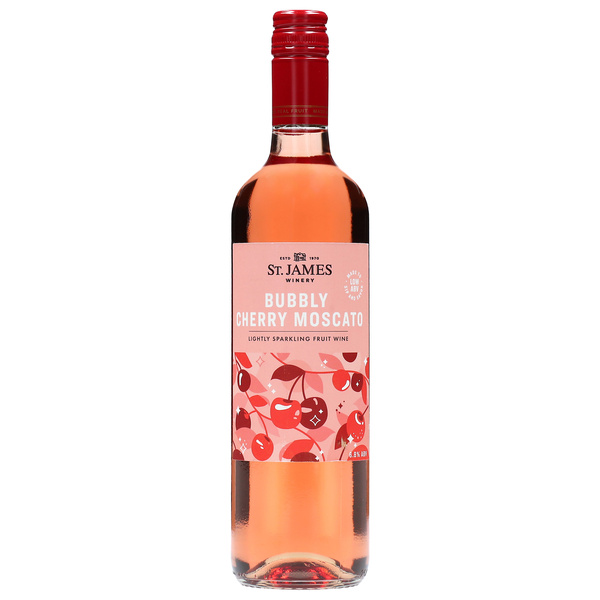 St. James Winery, Bubbly Cherry Moscato | Hy-Vee Aisles Online