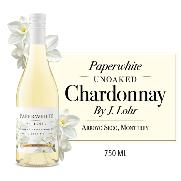 J. Lohr Estates Paperwhite Unoaked Chardonnay 750ml | Hy-Vee