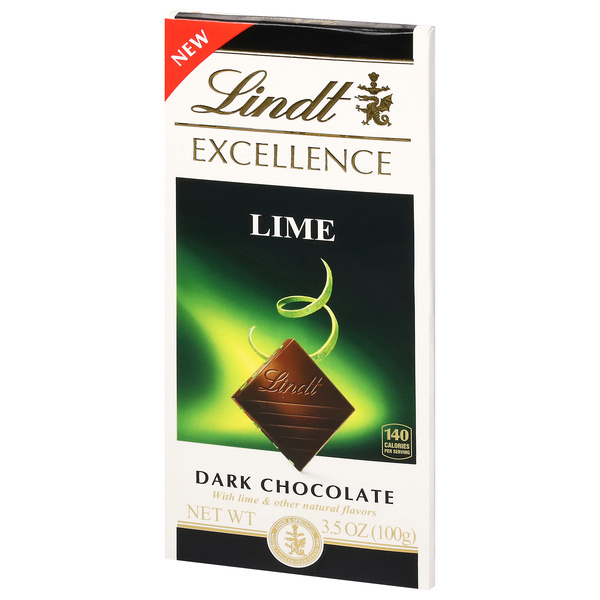 Lindt Excellence Dark Chocolate, Lime | Hy-Vee Aisles Online