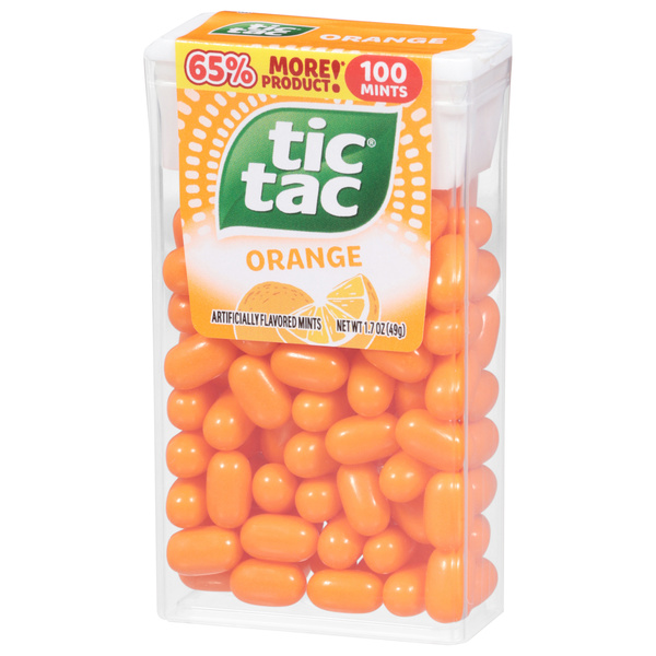 takaCH25 リプロダクト品 North Orange Tic Tac Orange Mints, 100ct | Hy-Vee Aisles Online Grocery Shopping