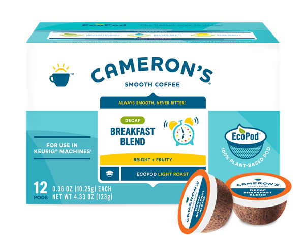 Camerons Decaf Breakfast Blend Single Serve | Hy-Vee Aisles Online ...