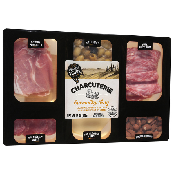 Culinary Tours Specialty Tray Charcuterie 12 oz | Hy-Vee Aisles