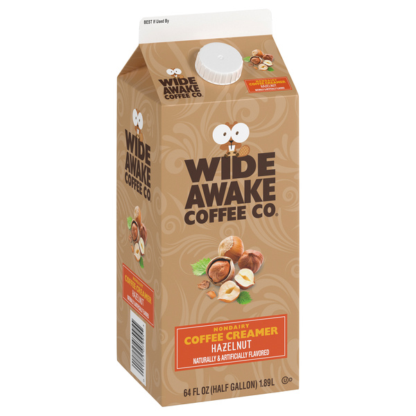 May　kuwawa➕クリーム Wide Awake Coffee Co. Coffee Creamer Non-Dairy Hazelnut | Hy-Vee