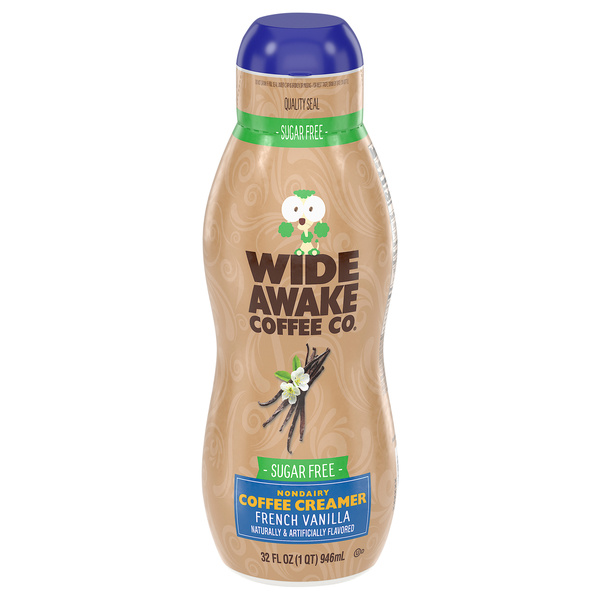 Wide Awake Coffee Co. French Vanilla Sugar Free Non-Dairy Coffee