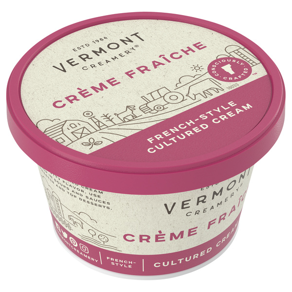 Vermont Creamery Creme Fraiche French-Style Cultured Cream | Hy