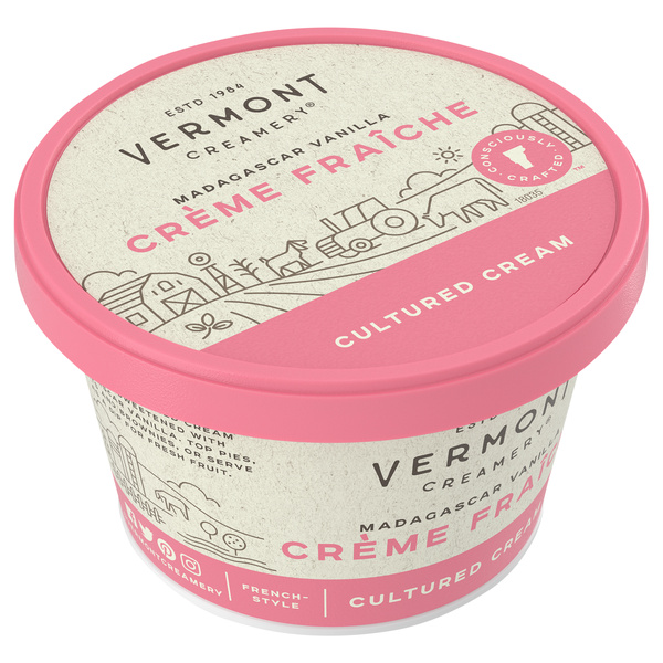 Vermont Creamery Madagascar Vanilla Creme Fraiche | Hy-Vee Aisles