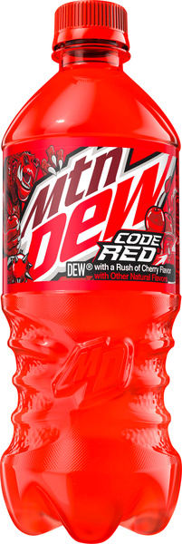 Mountain Dew Code Red Soda Cherry 20 Fl Oz | Hy-Vee Aisles Online