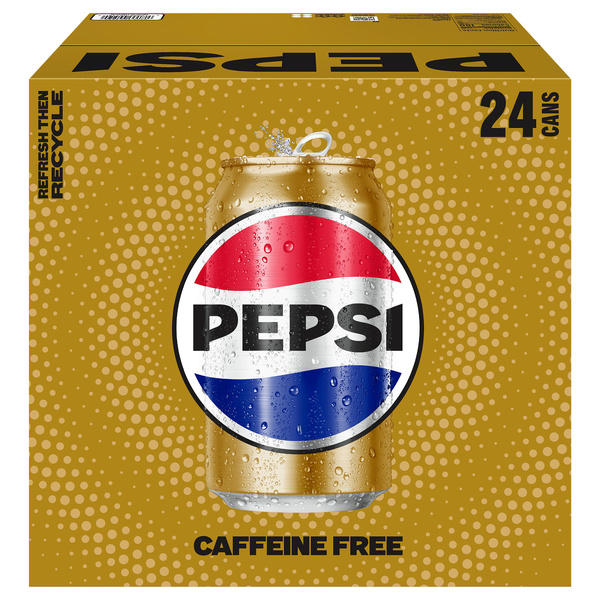 Pepsi Caffeine Free 24 Pack | Hy-Vee Aisles Online Grocery Shopping