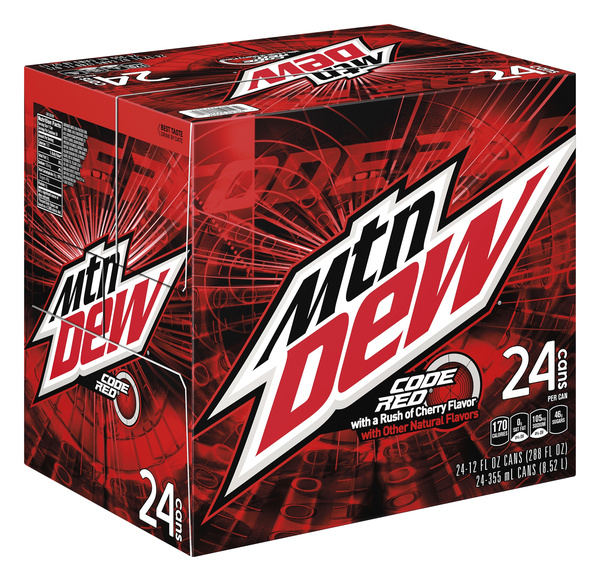 Mountain Dew Code Red 24 Pack | Hy-Vee Aisles Online Grocery Shopping