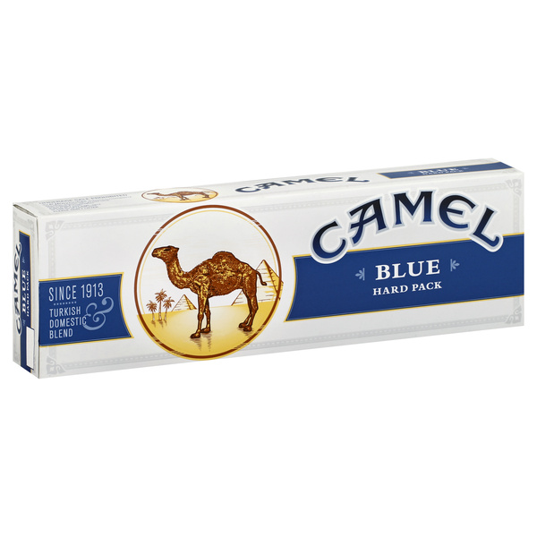 pack of camels cigarettes Camel Blue Hard Camel Blue Box - Liquor
