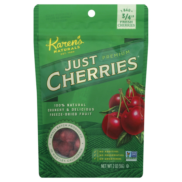 Karens Naturals Just Cherries | Hy-Vee Aisles Online Grocery Shopping