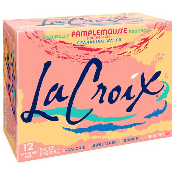 LaCroix Pamplemousse (Grapefruit) Sparkling Water 12 Pack | Hy-Vee