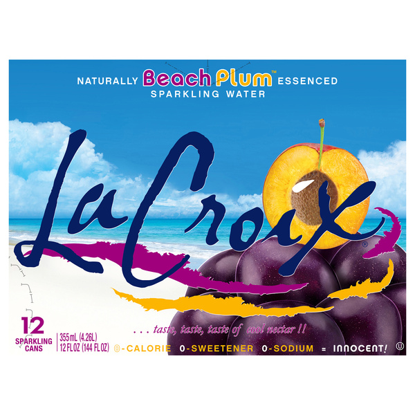 LaCroix Beach Plum Sparkling Water 12 Pack | Hy-Vee Aisles Online