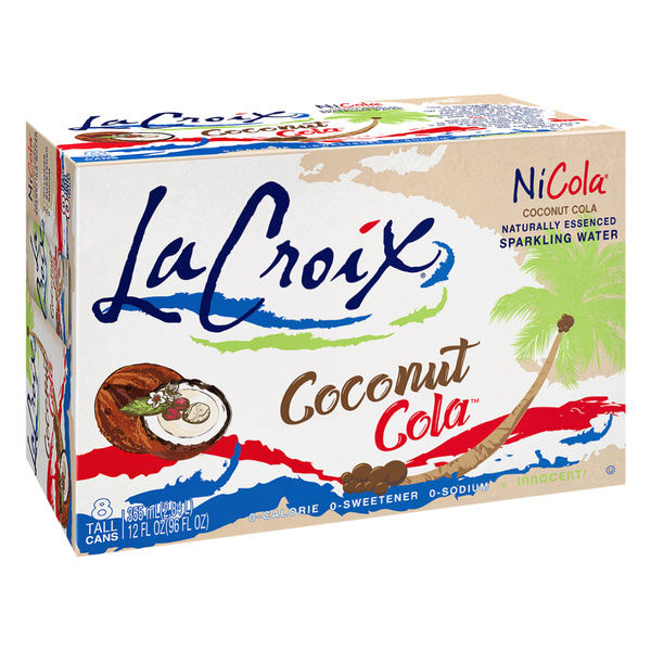 LaCroix NiCola Coconut Cola Sparkling Water 8 Pack | Hy-Vee Aisles