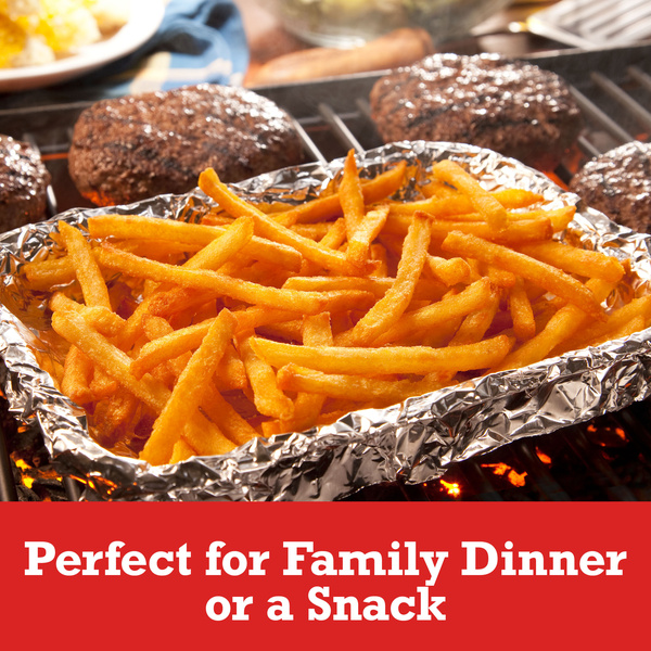 Ore-Ida Zesty Straight-Cut Seasoned French Fried Frozen Potatoes