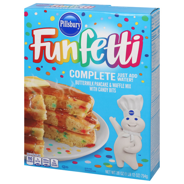 Pillsbury Funfetti Complete Buttermilk Pancake & Waffle Mix with