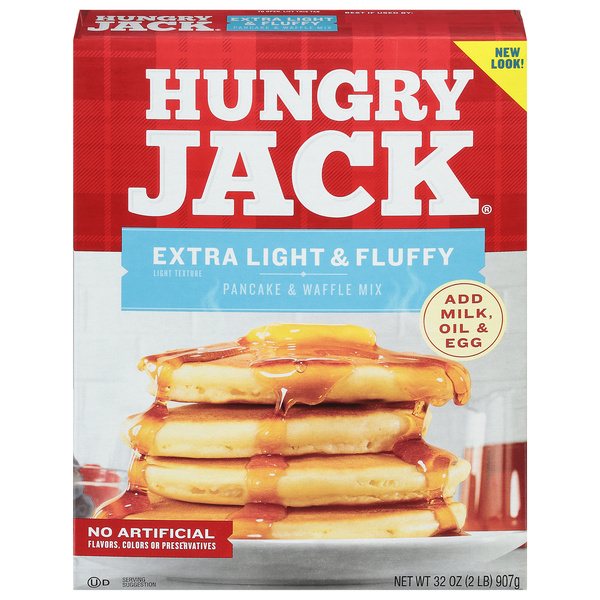 Hungry Jack Extra Light & Fluffy Pancake & Waffle Mix | Hy-Vee