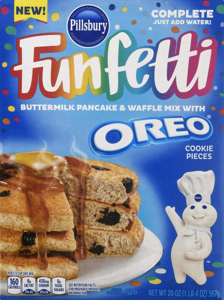 Pillsbury Funfetti Complete Buttermilk Pancake & Waffle Mix With