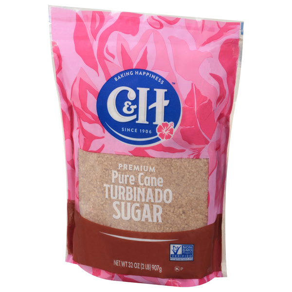 C&H Pure Cane Turbinado Sugar | Hy-Vee Aisles Online Grocery Shopping