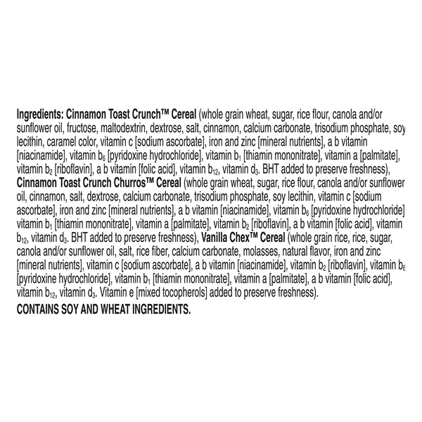 General Mills Cinnamon Toast Crunch Remix, Cinnamon Vanilla | Hy