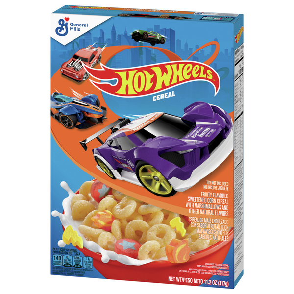 Hot Wheels General Mills （全5点） General Mills Hot Wheels Cereal | Hy-Vee Aisles Online Grocery