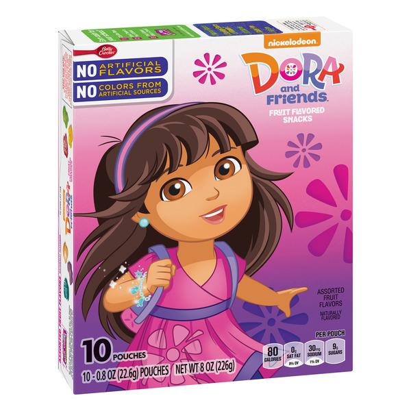 dora♡ Betty Crocker Dora and Friends Fruit Flavored Snacks 10-.8oz